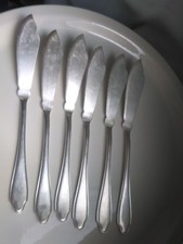 Fisch messer versilbert gebraucht kaufen  München
