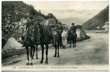 Cpa cauterêts cheval d'occasion  Hérouville-Saint-Clair