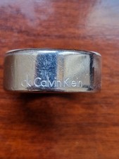 Anello acciaio calvin usato  Cagliari