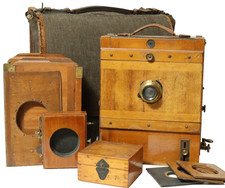 Alte plattenkamera fotoapparat gebraucht kaufen  Langweiler