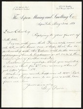 Antique 1889 aspen for sale  Wallingford