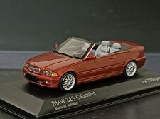 BMW 323 Cabriolet (E46) Siena Red 2001 Minichamps 431028030 em escala 1/43 comprar usado  Enviando para Brazil