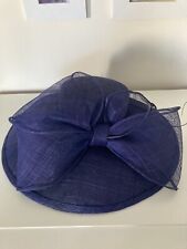 Handcrafted millinery navy for sale  IVYBRIDGE