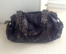 Faux leather purple for sale  BOREHAMWOOD