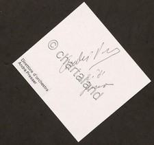 Autografo del direttore usato  Vimodrone