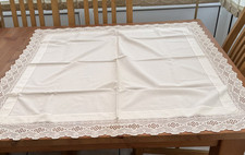 Vintage linen white for sale  SOUTHEND-ON-SEA