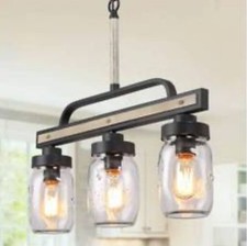 Farmhouse chandelier light for sale  Kansas City
