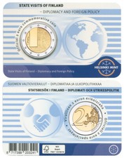 Finnland euro staatsbesuche gebraucht kaufen  Nürnberg