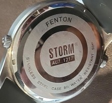Storm fenton watch.fitted for sale  MANCHESTER