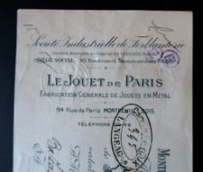 Rare vintage document d'occasion  Expédié en Belgium