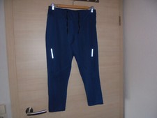 Fitnesshose mittelblau reflekt gebraucht kaufen  Grünkraut