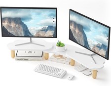 Dual monitor stand for sale  Wilton