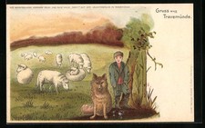 Lithographie travemünde schä gebraucht kaufen  Berlin