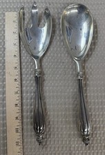 Vintage silver salad for sale  Stryker