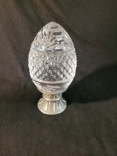 Vintage crystal egg for sale  Preston