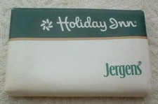 VINTAGE HOLIDAY INN MOTEL MINI JERGENS SABONETE BAR PUBLICIDADE LEMBRANÇA PREMIUM comprar usado  Enviando para Brazil