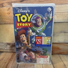 Toy Story VHS Sealed Disney Clamshell Pixar Bi Lo Sticker comprar usado Toy Story VHS Sealed Disney Clamshell Pixar Bi Lo Sticker comprar usado  Enviando para Brazil