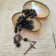 Antique silver rosary d'occasion  Expédié en Belgium
