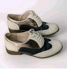 Clarks leather brogues for sale  HUDDERSFIELD