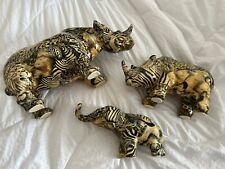 Collage safari rhinos for sale  LEEDS