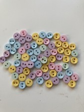 Tiny pastel buttons for sale  STOWMARKET
