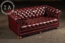Vintage tufted chesterfield for sale  USA