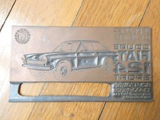 Rare plaque inversée d'occasion  France