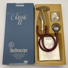 Usado, Littmann Classic II S.E. Estetoscópio adulto - Tubo Borgonha | Modelo 2211 comprar usado  Enviando para Brazil