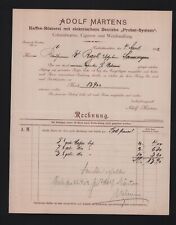 Newhaldensleben fattura 1902 usato  Spedire a Italy