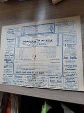 Theatre prog 1916 for sale  BURY