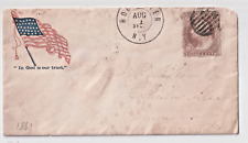 Usado, 1861 #26 cir grid Rochester NY Guerra Civil Patriotic In God is our Trust (f281) comprar usado  Enviando para Brazil