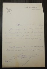 187 lettre autographe d'occasion  Morestel