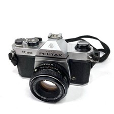 Câmera de Filme 35mm SLR Pentax K1000 com Kit de Lente 50mm Antiga - Testada e Funcionando comprar usado  Enviando para Brazil