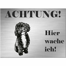 Bichon frisé schild gebraucht kaufen  Deutschland