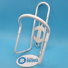 Gaiola de garrafa de água vintage Blackburn EUA liga tubular branca l30 comprar usado  Enviando para Brazil