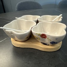 Vintage floraldipping sauce for sale  NOTTINGHAM