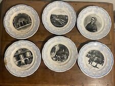 Anciennes assiettes porcelaine d'occasion  Bon-Encontre