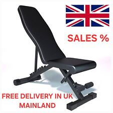 Foldable dumbbell bench for sale  DORKING