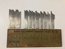 Stanley plane cutters for sale  SOUTHPORT