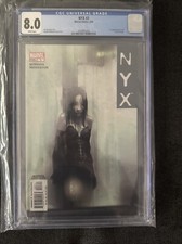 Nyx marvel comics for sale  Newark