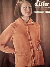 Knitting pattern ladies for sale  SOLIHULL