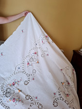 Tovaglia ricamata mano usato Tovaglia ricamata mano usato  Randazzo