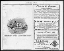 1887 antique advertising for sale  ASHFORD