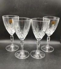 Conjunto antigo de quatro taças de vinho de cristal italiano Capri comprar usado  Enviando para Brazil
