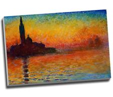 Claude monet sunset for sale  LONDON