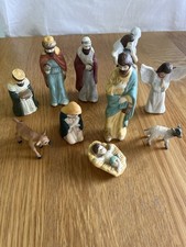 Christmas nativity ceramic for sale  WORTHING