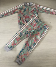 Girls adidas tracksuit for sale  GATESHEAD