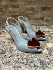 Salto bomba Vivienne Westwood X Melissa Anglomania coração acento peep toe EUA 10 comprar usado Salto bomba Vivienne Westwood X Melissa Anglomania coração acento peep toe EUA 10 comprar usado  Enviando para Brazil
