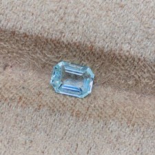 0,75 Crt Aguamarina Rica Azul Marino Bien Corte 100% Natural Mina Sin Calentar Madagascar segunda mano  Embacar hacia Mexico
