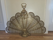 Brass folding fireplace for sale  Cement City